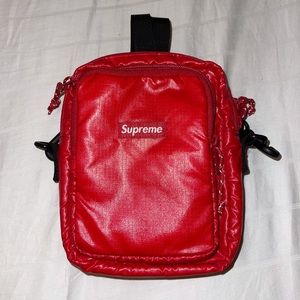 Supreme Red Shoulder Bag